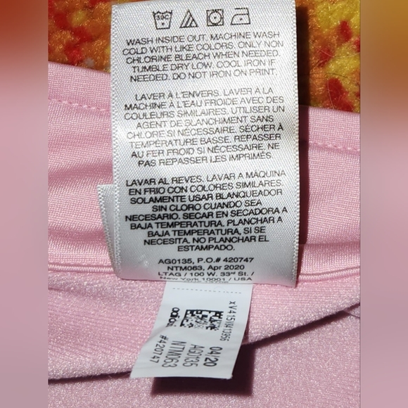 Adidas Little Girls Sz 3T Pink and Black Zipper Jacket Athletic Wear - Picture 5 of 5